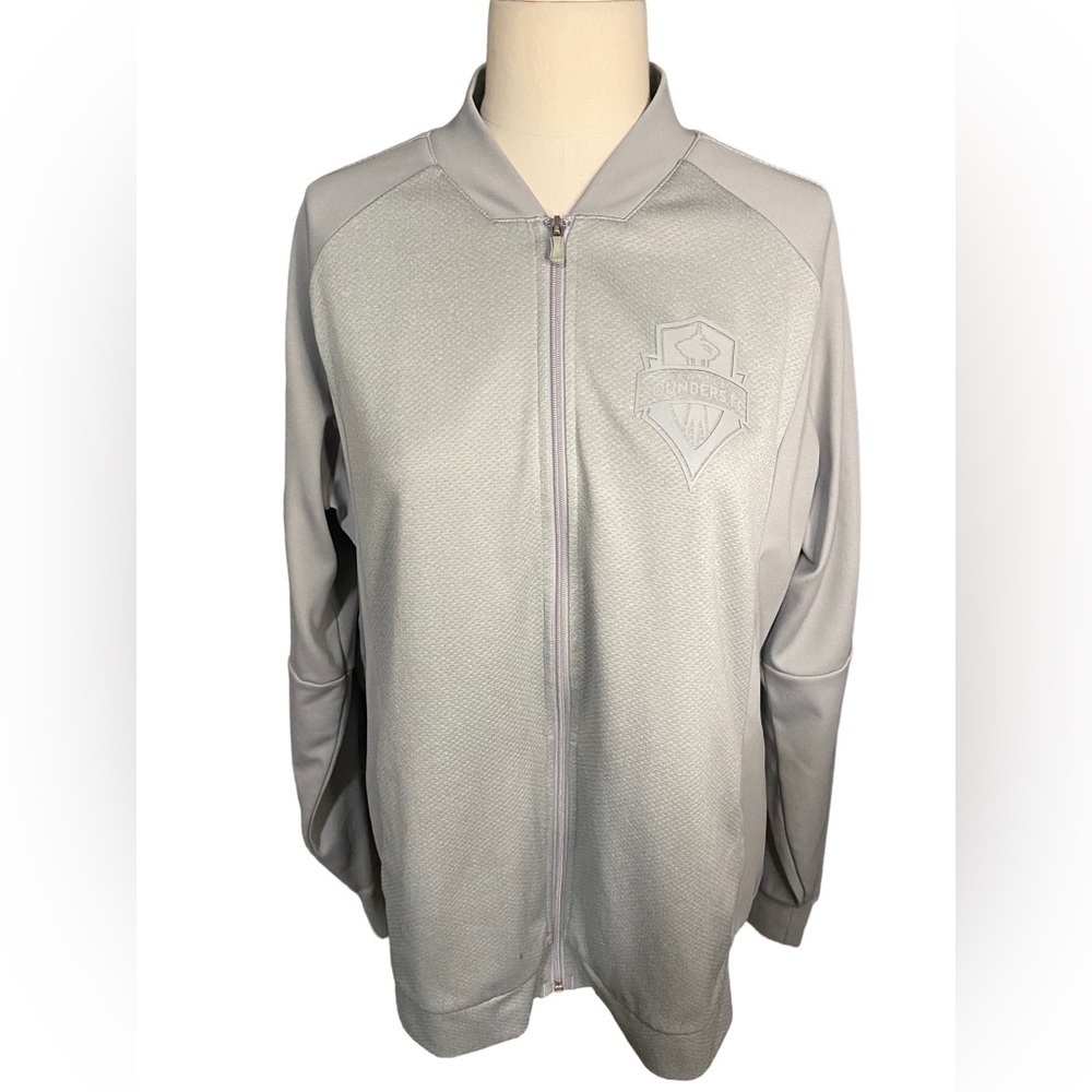 ADIDAS Seattle Sounders Zip Up Jacket size 2XL